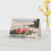 *~* TV2 Strand + Rozen Sympathie Liefde Licht Kaart (Gele Bloem)