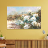 *~* TV2 Zandstrand Hydrangea kunst Canvas Print (Insitu (Woonkamer))