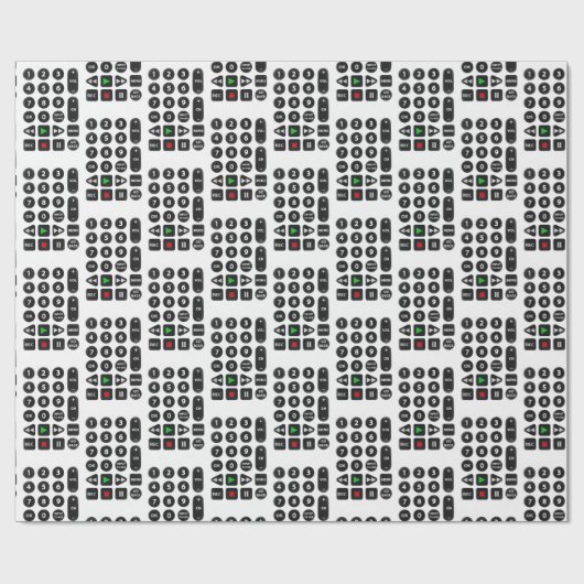 Tv-afstandsbediening Cadeaupapier (Vlak)