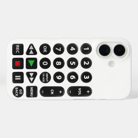 Tv-afstandsbediening Case-Mate iPhone Case (Achterkant (horizontaal))
