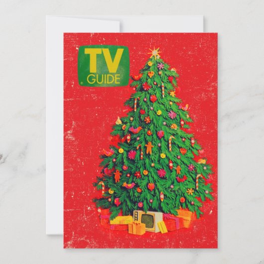 TV Christmas Kaart (Voorkant)