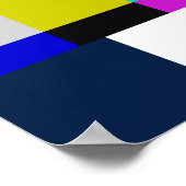 TV color Test Poster (Hoek)