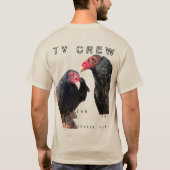 TV Crew (kalkoengieren) T-shirt (Achterkant)