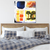 TV-diner Canvas Afdruk (Insitu (Slaapkamer))