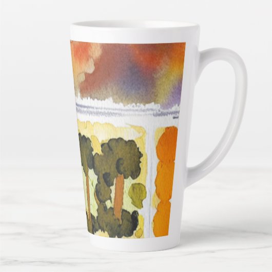 TV-diner Latte Mok (Rechts)