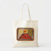 Tv-diner-Tas Tote Bag (Voorkant)