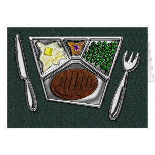 Tv Dinner Knife en Spork