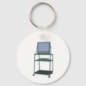 TV- en videokaart Classroom 80s 90s Funny School Sleutelhanger (Voorkant)