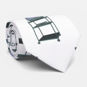 TV- en videokaart Classroom 80s 90s Funny School Stropdas (Opgerold)