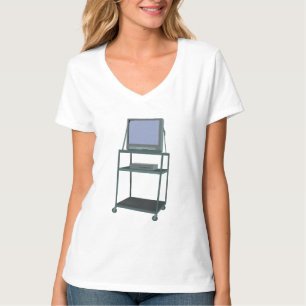 TV- en videokaart Classroom 80s 90s Funny School T-shirt
