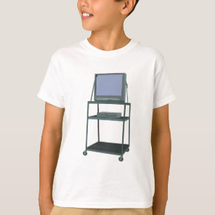 TV- en videokaart Classroom 80s 90s Funny School T-shirt