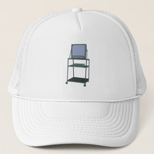 TV- en videokaart Classroom 80s 90s Funny School Trucker Pet (Voorkant)
