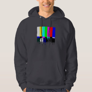 TV Geen signaalhoodie (donkere kleur) Hoodie