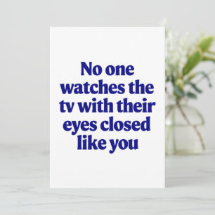 TV-grap Vaderdag Vadergrap Huwelijksgeschenk Kaart