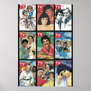 TV Guide Hoesjes Grote shows van gisteren Poster