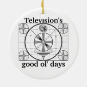 Tv Indische hoofdtest Keramisch Ornament (Achterkant)