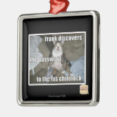 TV Kinderslot Metalen Ornament (Links)