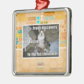 TV Kinderslot Metalen Ornament (Links)