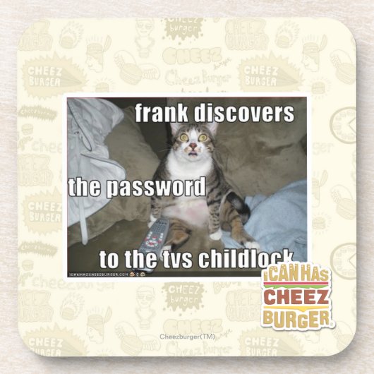 TV Kinderslot Onderzetter (Voorkant)