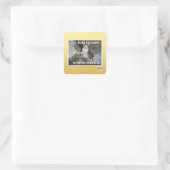 TV Kinderslot Vierkante Sticker (Tas)
