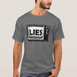 TV Les - nepnieuws, de media liegen T-shirt