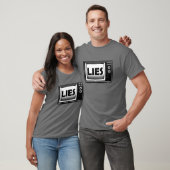 TV Les - nepnieuws, de media liegen T-shirt (Unisex)