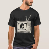 Tv Meisje Frans Exit T-shirt (Voorkant)