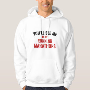 Tv met marathons hoodie