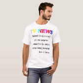 TV Nieuws "Absolute waarheid" T-shirt (Voorkant volledig)