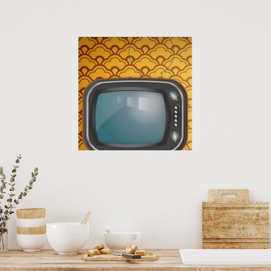 tv poster (Keuken)