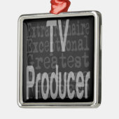 TV Producent Extraordinaire Metalen Ornament (Links)