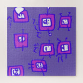 TV　purple　pink　Japan Legpuzzel (Horizontaal)