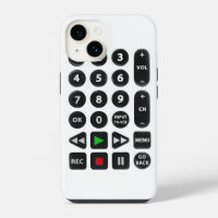 TV Remote met VCR-Button