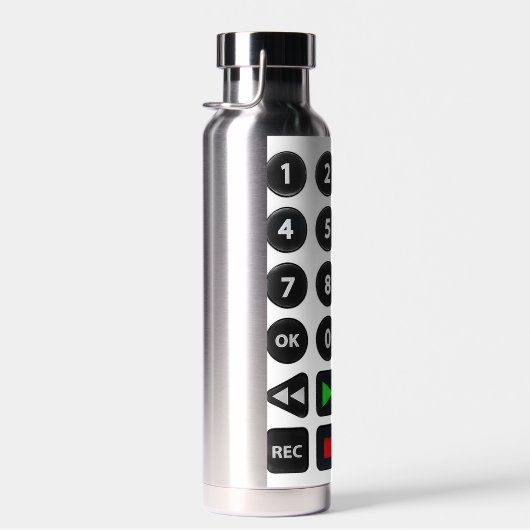 TV Remote met VCR-Button Waterfles (Rechts)