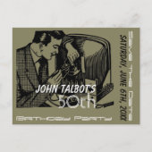  tv-reparateur 50e verjaardag Bewaar de datum Aankondigingskaart (Voorkant)