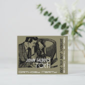 tv-reparateur 70e verjaardag Opslaan van de datum Aankondigingskaart (Staand voorkant)