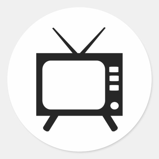 TV RONDE STICKER (Voorkant)