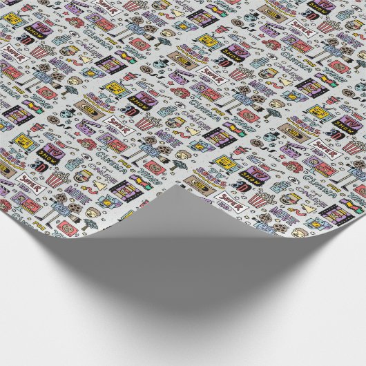 TV-serie Doodles: Funny  Set. Cadeaupapier (Hoek)