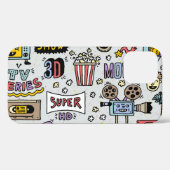TV-serie Doodles: Funny  Set. Case-Mate iPhone Case (Achterkant (horizontaal))
