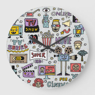 TV-serie Doodles: Funny Set. Grote Klok