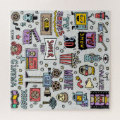 TV-serie Doodles: Funny Set. Legpuzzel (Horizontaal)
