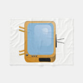 Tv-set Fleece Deken (Voorkant (Horizontaal))