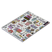 TV Shows, serie en films Funny Doodle  Notitieboek (Linkerzijde)