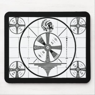 Tv-signaal uit Mousepad Muismat