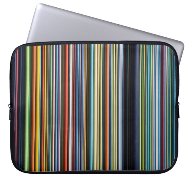 Tv statisch laptop sleeve (Voorkant)