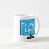 Tv-stemming - Officiële Mok (Voorkant rechts)