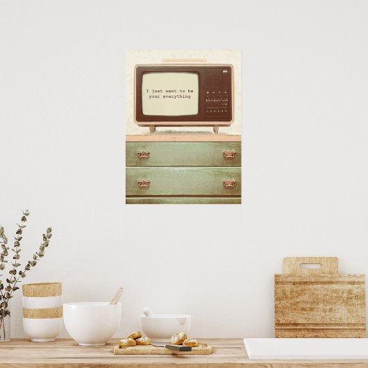  tv-ster poster (Keuken)