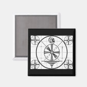 Tv-teken van magneet (Voorkant / Achterkant)