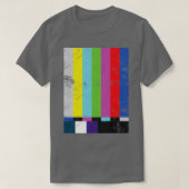 Tv-testlinnen T-shirt (Design voorkant)