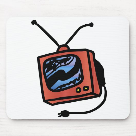 tv-toestel muismat (Voorkant)
